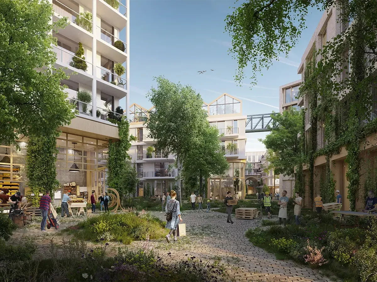 Van grijs naar groen